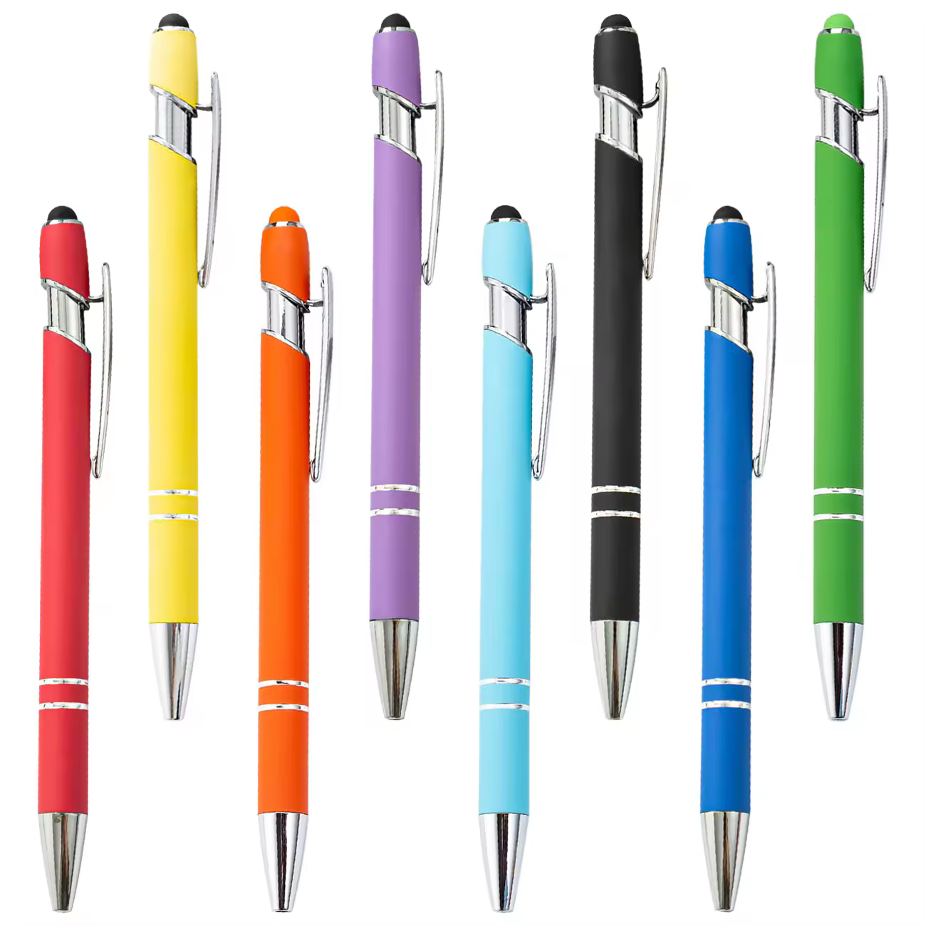 New fashion gold powder into oil ballpoint pen dazzling quicksand Creative metal crystal gift pen gold foil pen