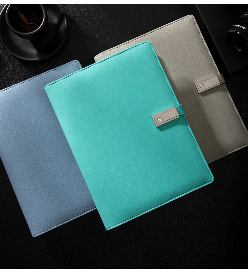 Travel Wireless Charger Power Bank Notebook Powerbank Diary Planner Notebook With Power Bank And Usb Disk