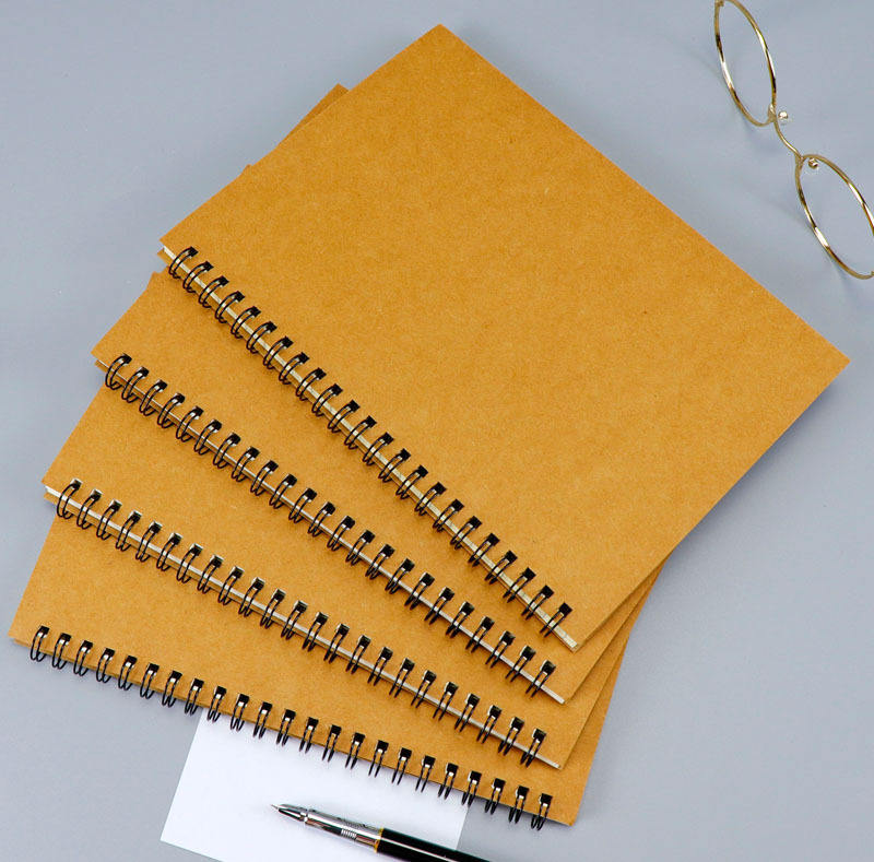 Professional custom printing stationery spiral exercise notebook school student