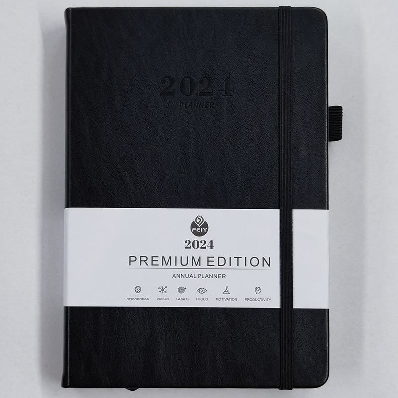 Stock A5 notebook strap planner notebook student exercise for business office notebook wholesale can custom Logo