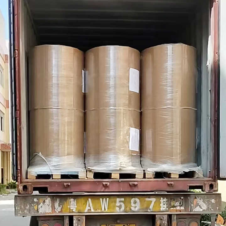 Stock lot in thermal paper jumbo roll thermal paper roll slitting machine thermal jumbo